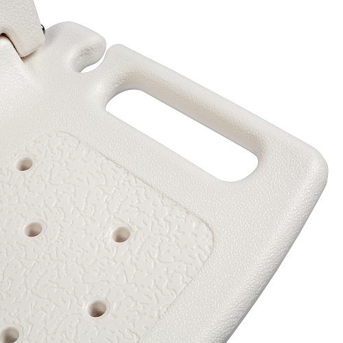 Сиденье из прочного нескользящего пластика с ручками